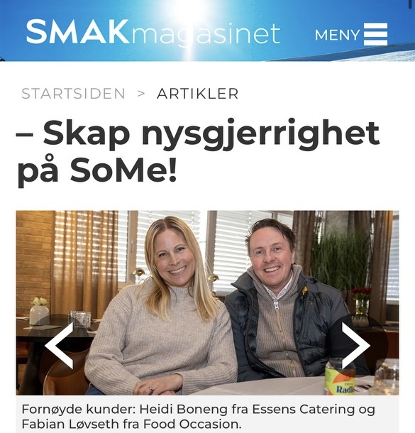 Essens i SMAK magasinet