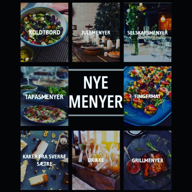 Nye menyer